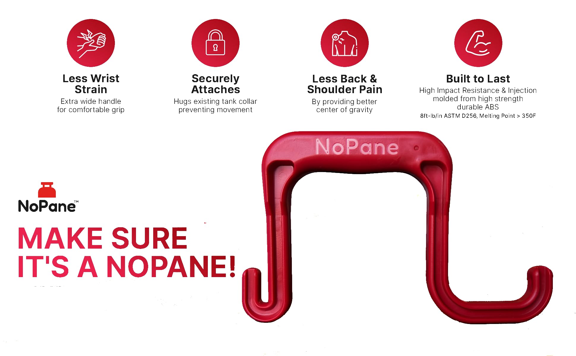 NoPane attached to grill cart illustrating stable transport
