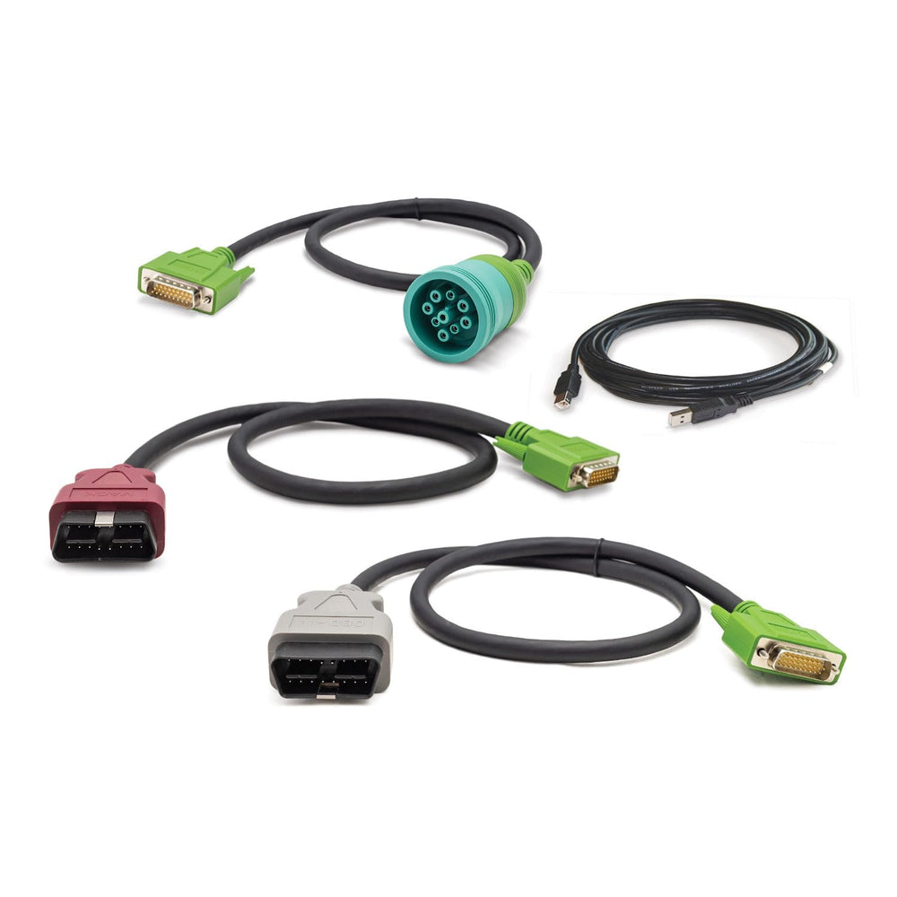 Noregon adapter plugged into vehicle diagnostic port enabling quick diagnostics