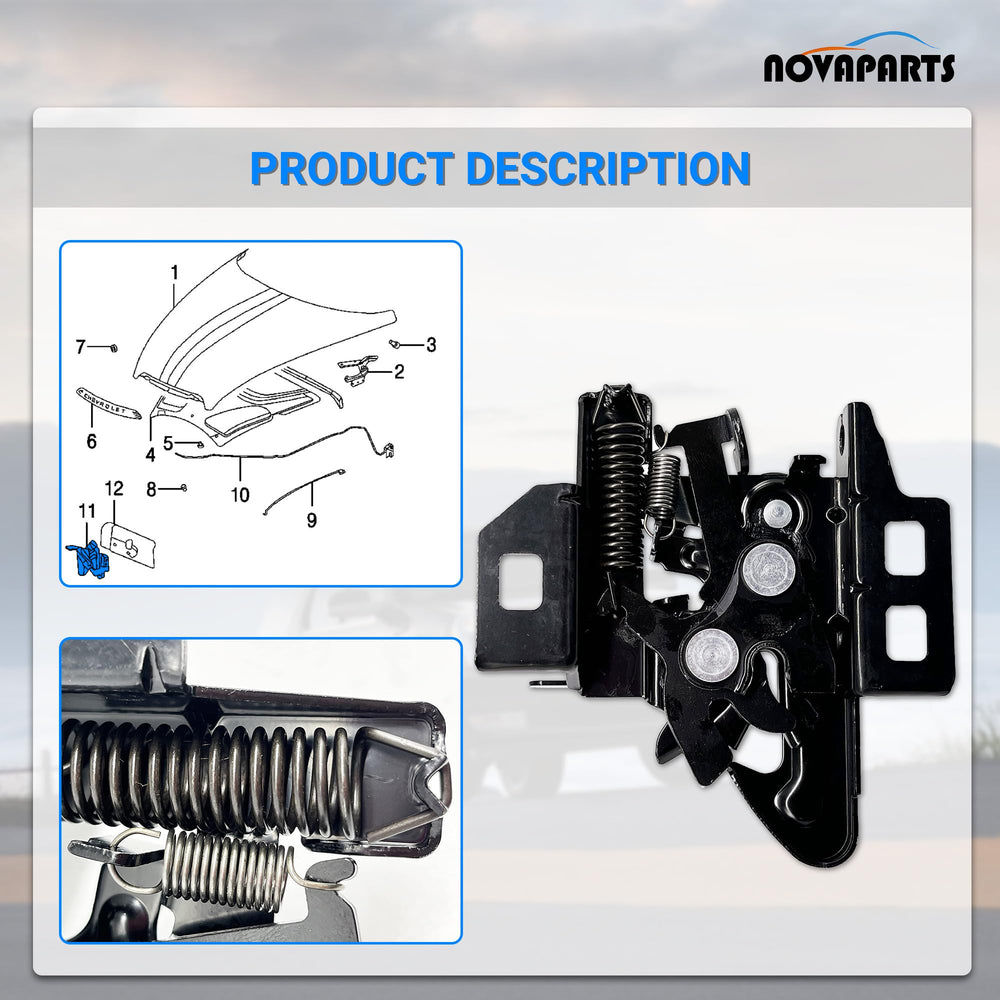 NOVAPARTS fitment label with part numbers for easy verification