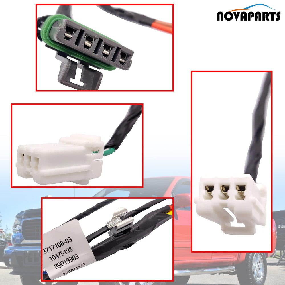 NOVAPARTS label with part numbers 89019303 89019124 97287182 for accurate match