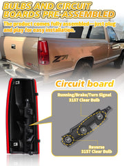 NOVCAPAR circuit board and halogen bulbs preinstalled for fast replacement benefit