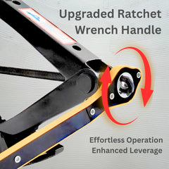 Noviitus close-up of 360 swivel head showing precise alignment benefit
