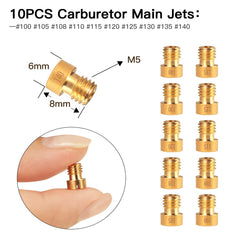 NOVINO main jet installed in PWK carburetor demonstrating correct placement and tuning