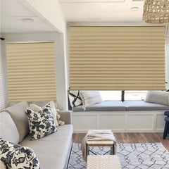 NOVINO camper window in use illustrating privacy and reduced glare benefit