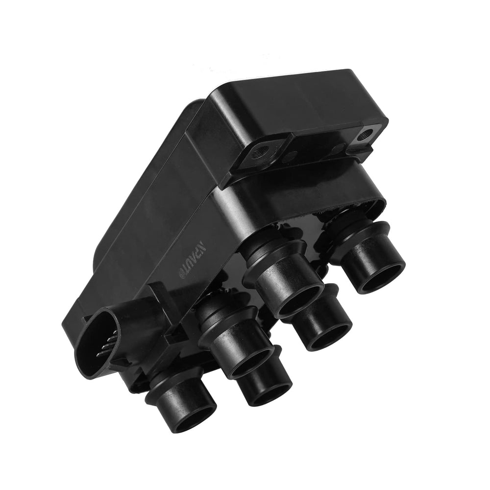 NPAUTO coil pack in garage during installation showing DIY-friendly service