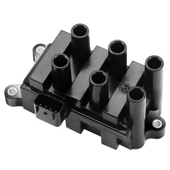 NPAUTO coil pack front view showing robust housing and fit for V6 engines