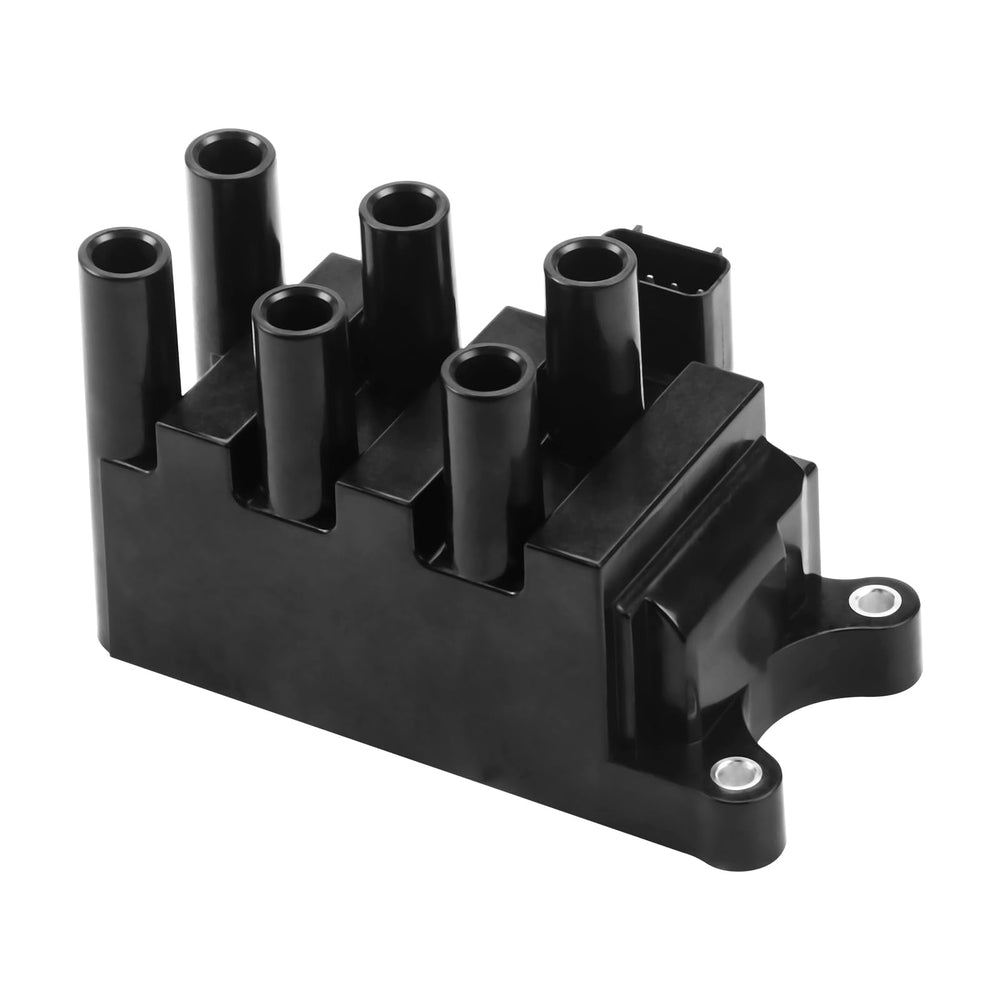 NPAUTO coil pack during replacement demonstrating simple DIY install benefit