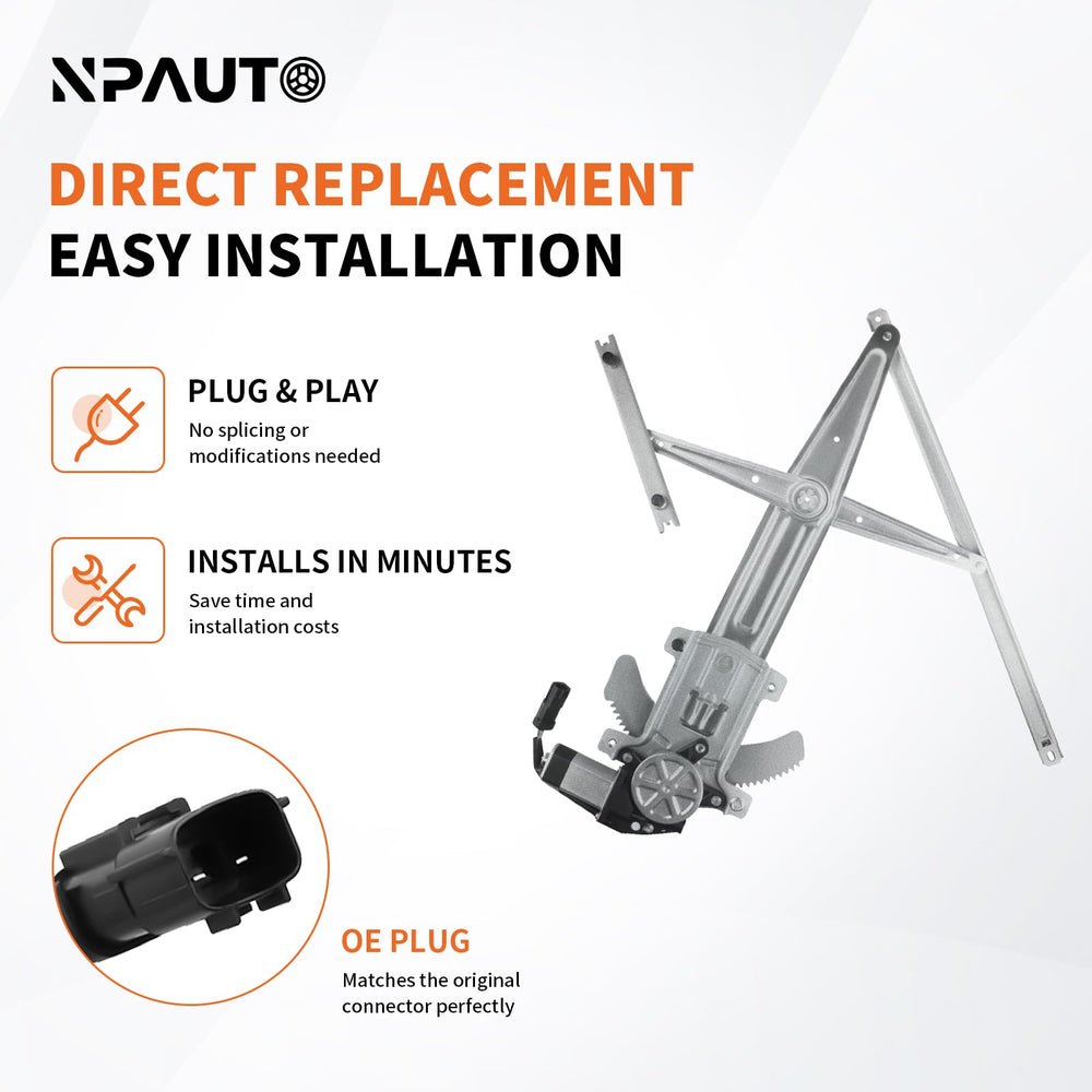 NPAUTO electrical connector and wiring showing plug-and-play benefit