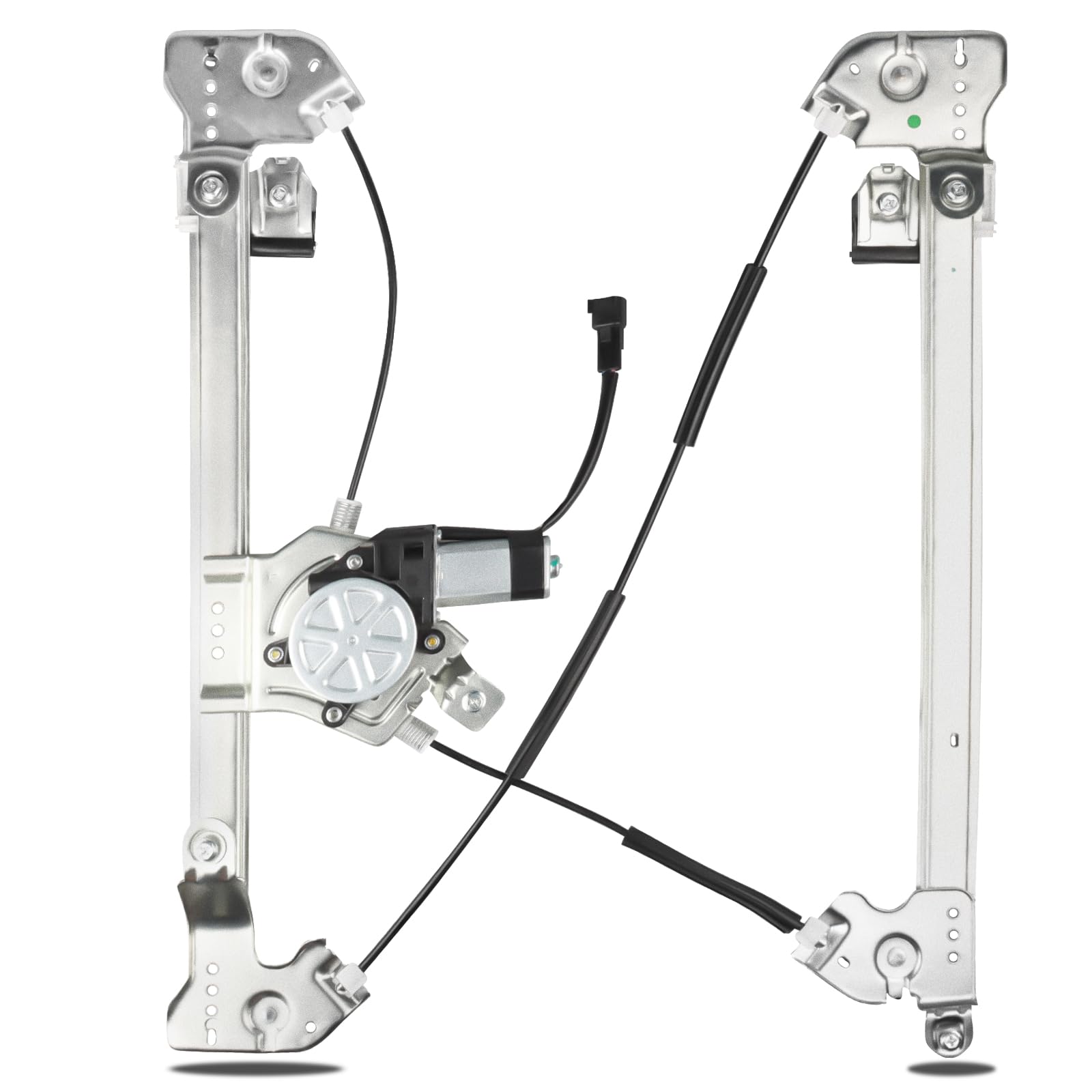NPAUTO front left regulator assembled showing fit and durability