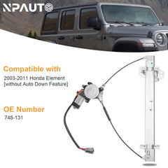 NPAUTO motor connector detail highlights plug compatibility and easy hookup