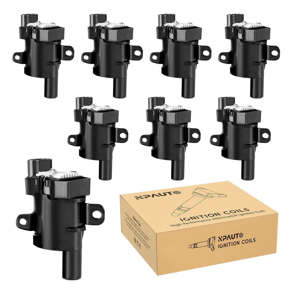 NPAUTO front view of round ignition coil pack showing correct fit