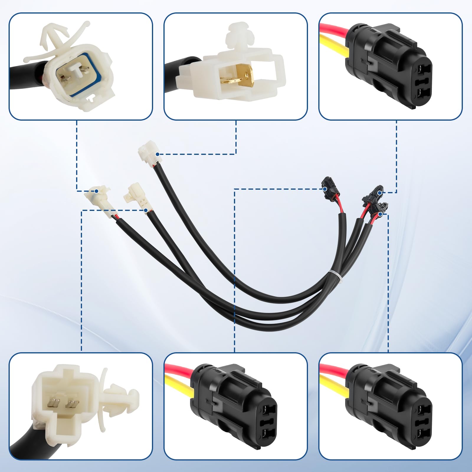 NPAUTO motor next to ruler to show dimensions and accurate fit benefit