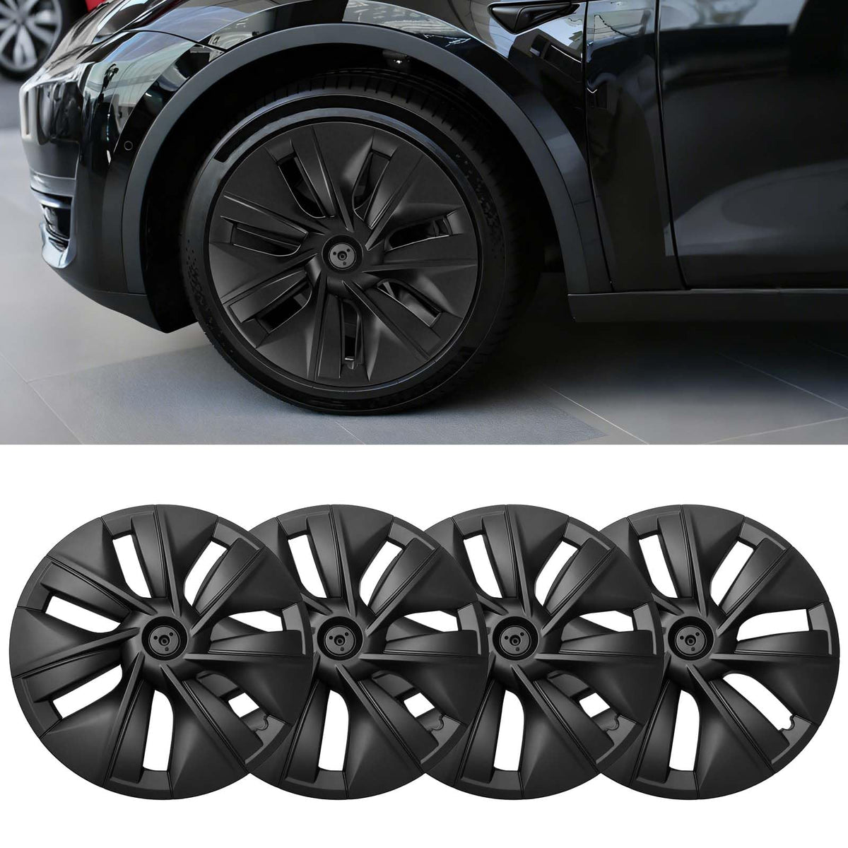 Nrovonis front view of 19-inch cover showing sleek design and easy fit