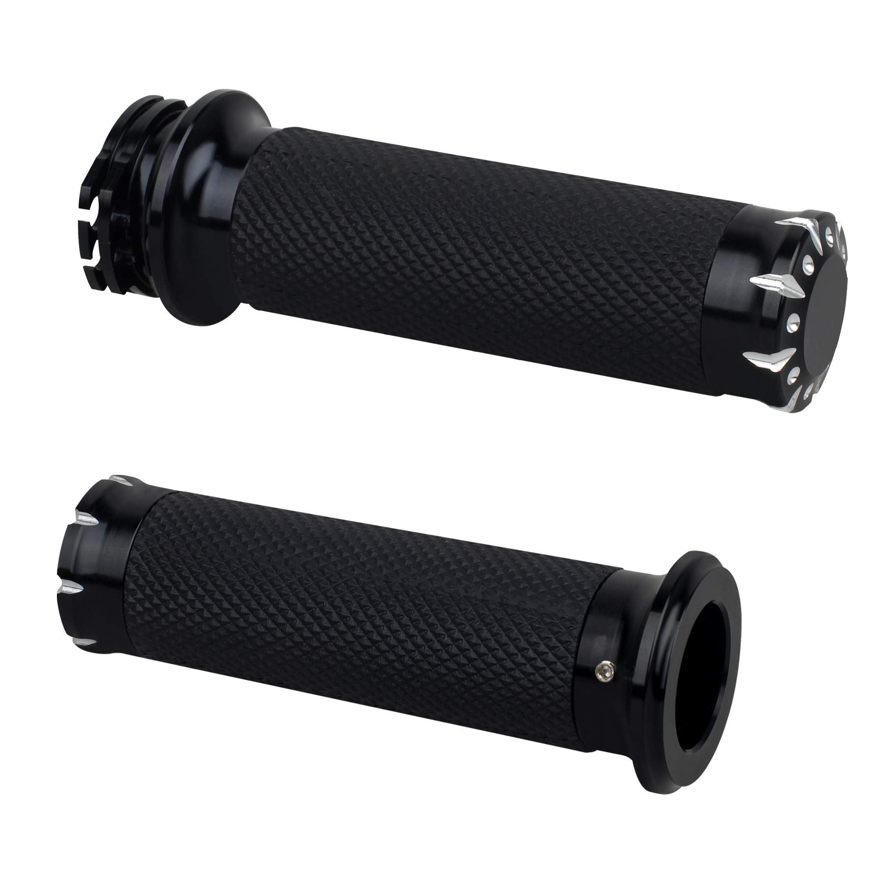 NTHREEAUTO front view of grip set showing clean finish and improved control
