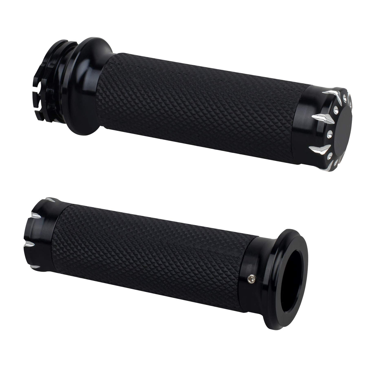 NTHREEAUTO front view of grip set showing clean finish and improved control