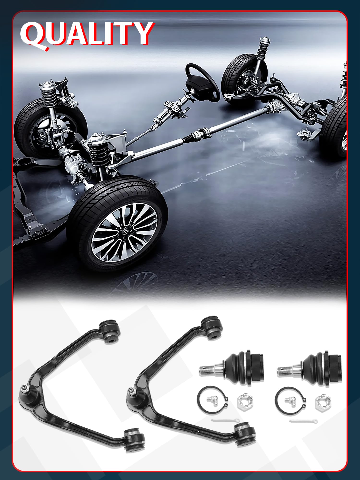 Ntoauto parts being installed on a Silverado demonstrating direct-fit ease and restored steering