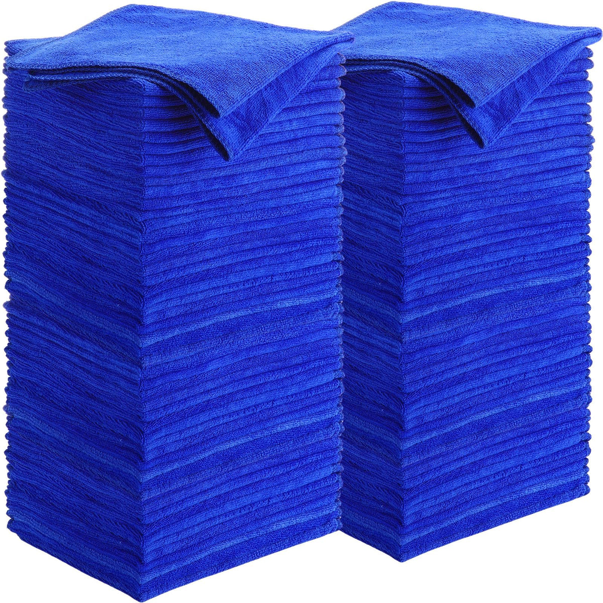 Nuenen front packaging blue towels showing full 60-piece value and convenience