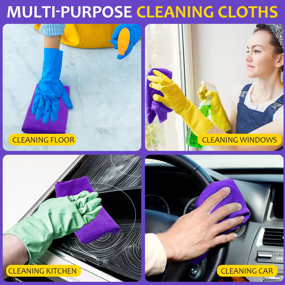 Nuenen microfiber used on kitchen counter and mirror for lint-free shine