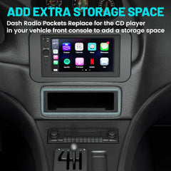 NuIth mounted in Ford dash offering secure small item holding