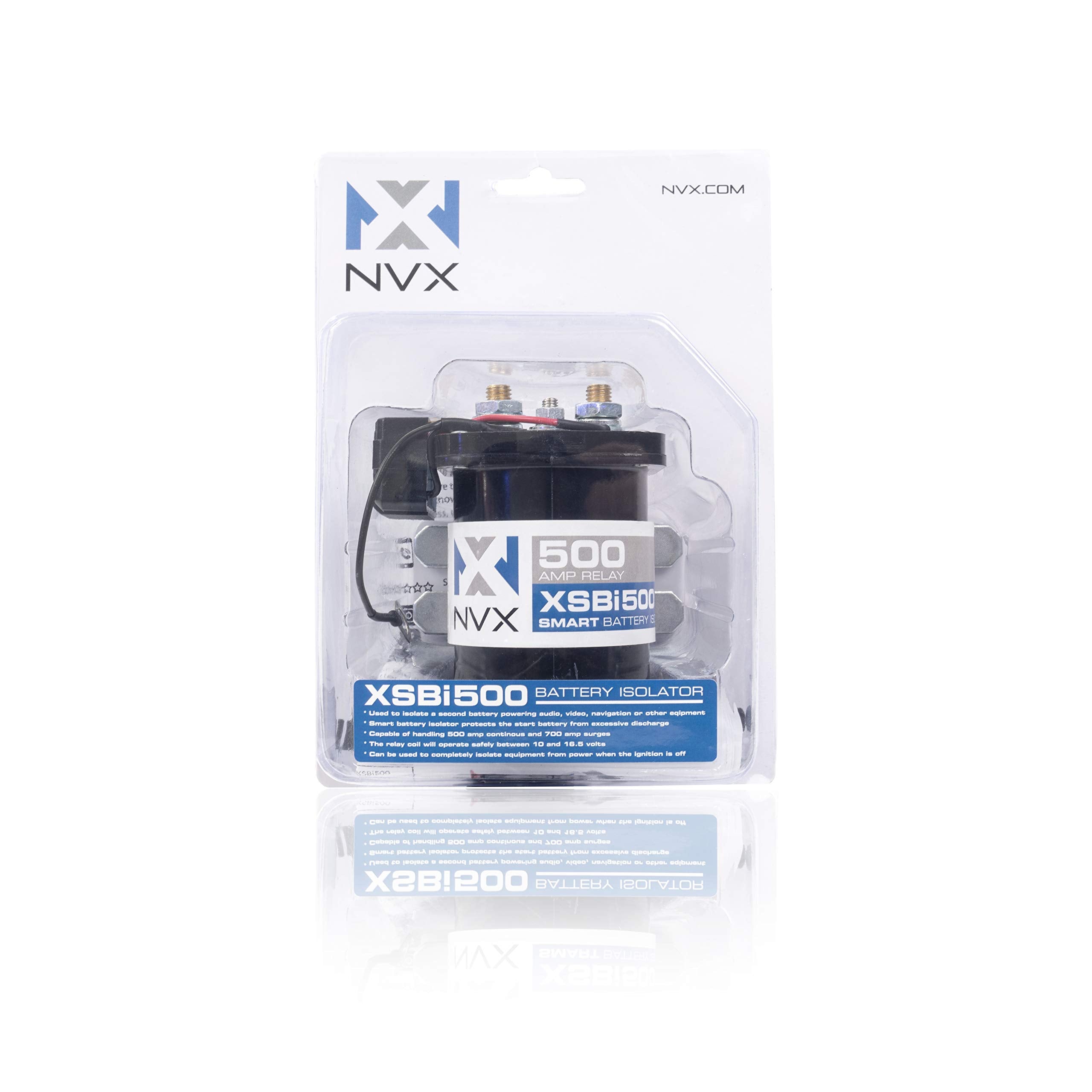 NVX in lifestyle packaging with tools and cables showing ready-to-install convenience