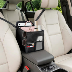 Nyiar front view showing organized pockets and clean cabin benefit