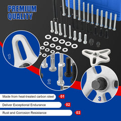 NYXOVA close-up of bolts and threads demonstrating durable fit options