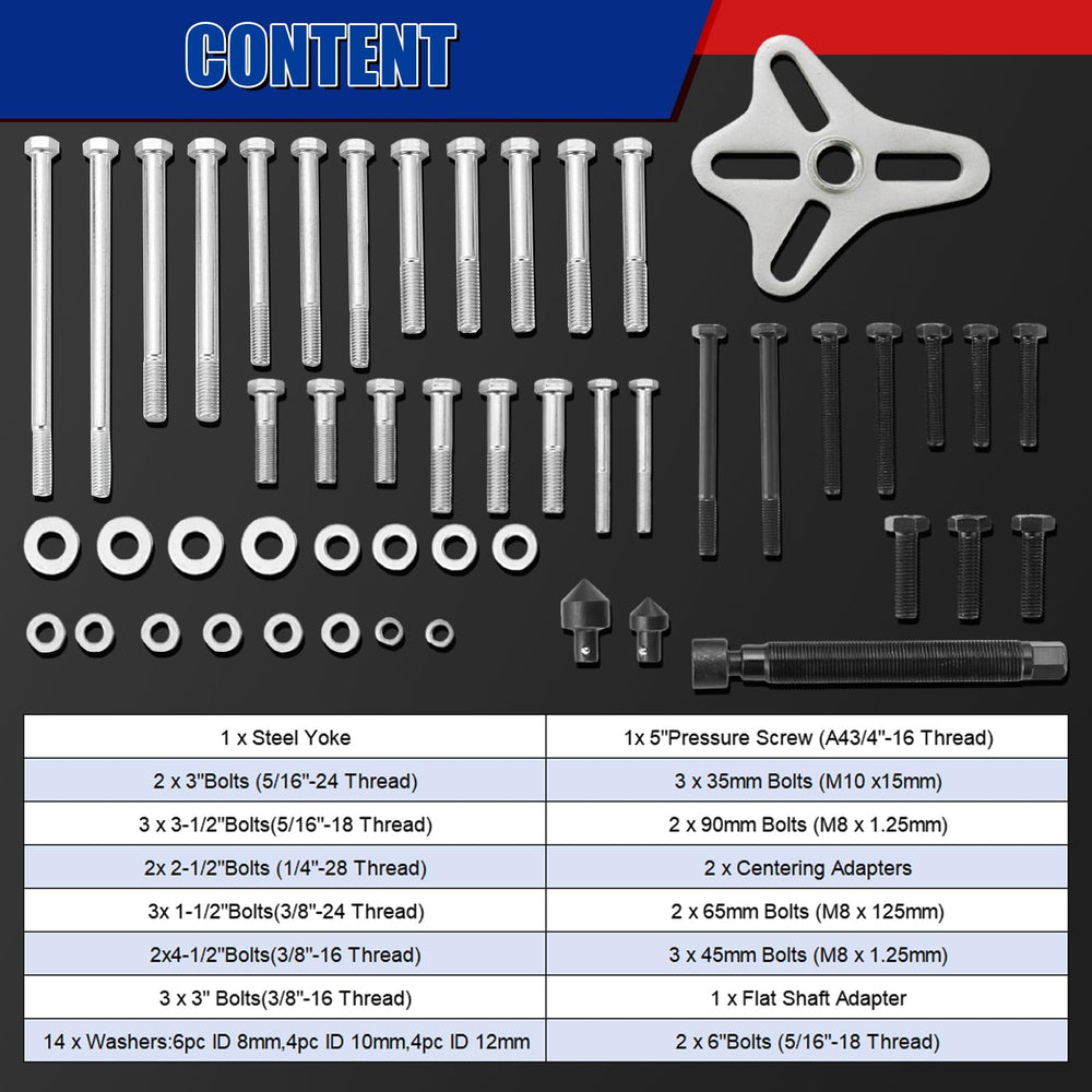 NYXOVA components laid out showing complete selection for versatile use