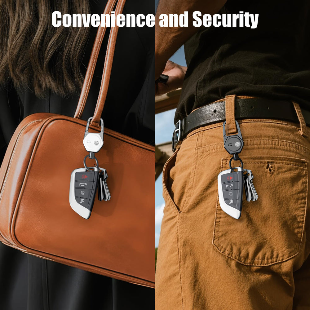 Oaridey on luggage in travel setting demonstrating quick visible tracking