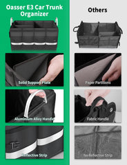 Oasser reinforced aluminum handle detail demonstrating strong carry support and durability