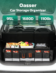 Oasser 20L cooler bag removed from trunk organizer for portable chilled items