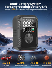 Oasser dual LCD display closeup for precise pressure reading benefit