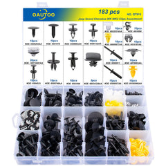 OAUTOO front-of-packaging showing kit and included part list for quick identification