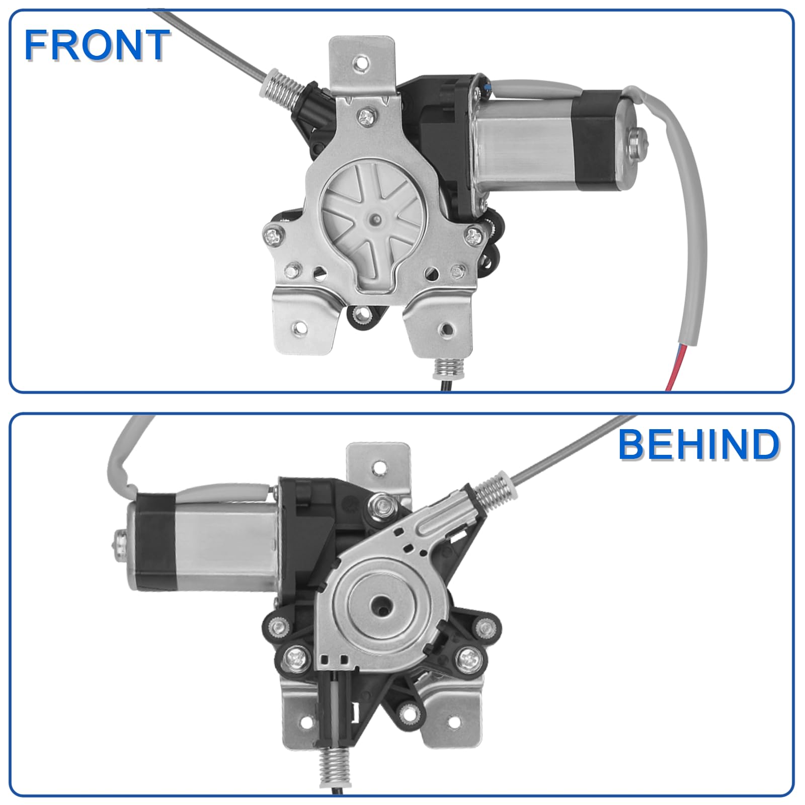 Obaee regulator installed in door showing correct scale and simplified replacement process