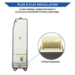 Obaee detailed view of six-button layout showing intuitive control benefit