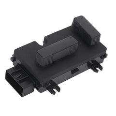 Obaee front face of driver 8-way switch showing button layout and easy replacement benefit