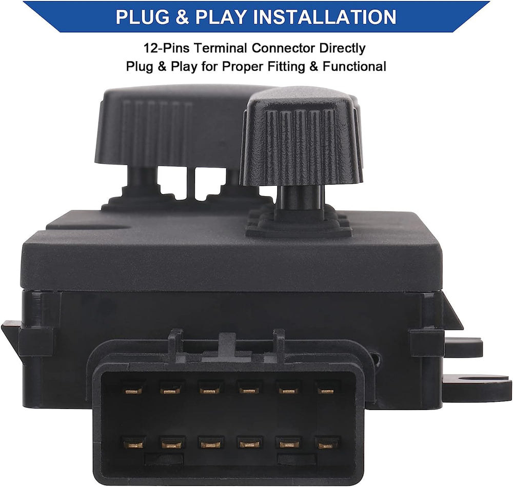Obaee side profile of seat switch showing compact form and durable housing benefit