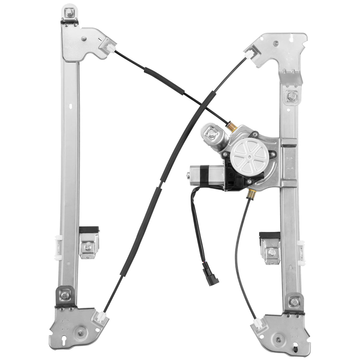 Obaee front-left assembly showing full regulator and motor, ensures correct fit