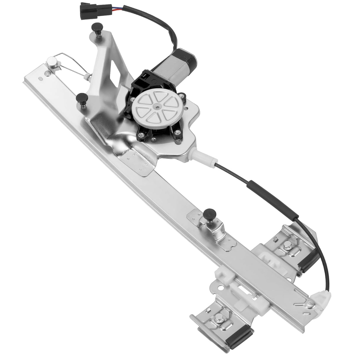 Obaee front right regulator overview showing complete assembly and improved window function