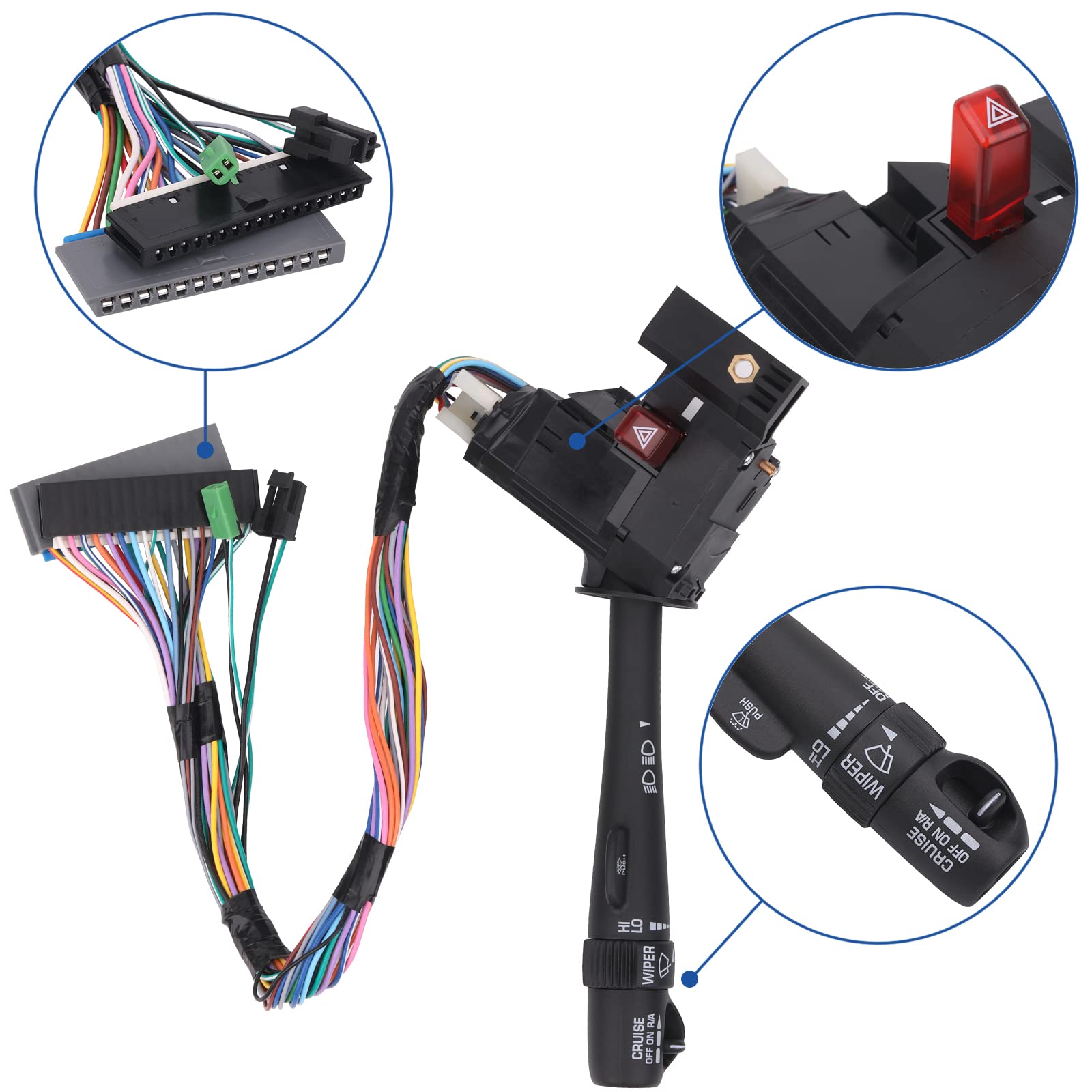 Obaee installed on steering column restoring factory controls and safety