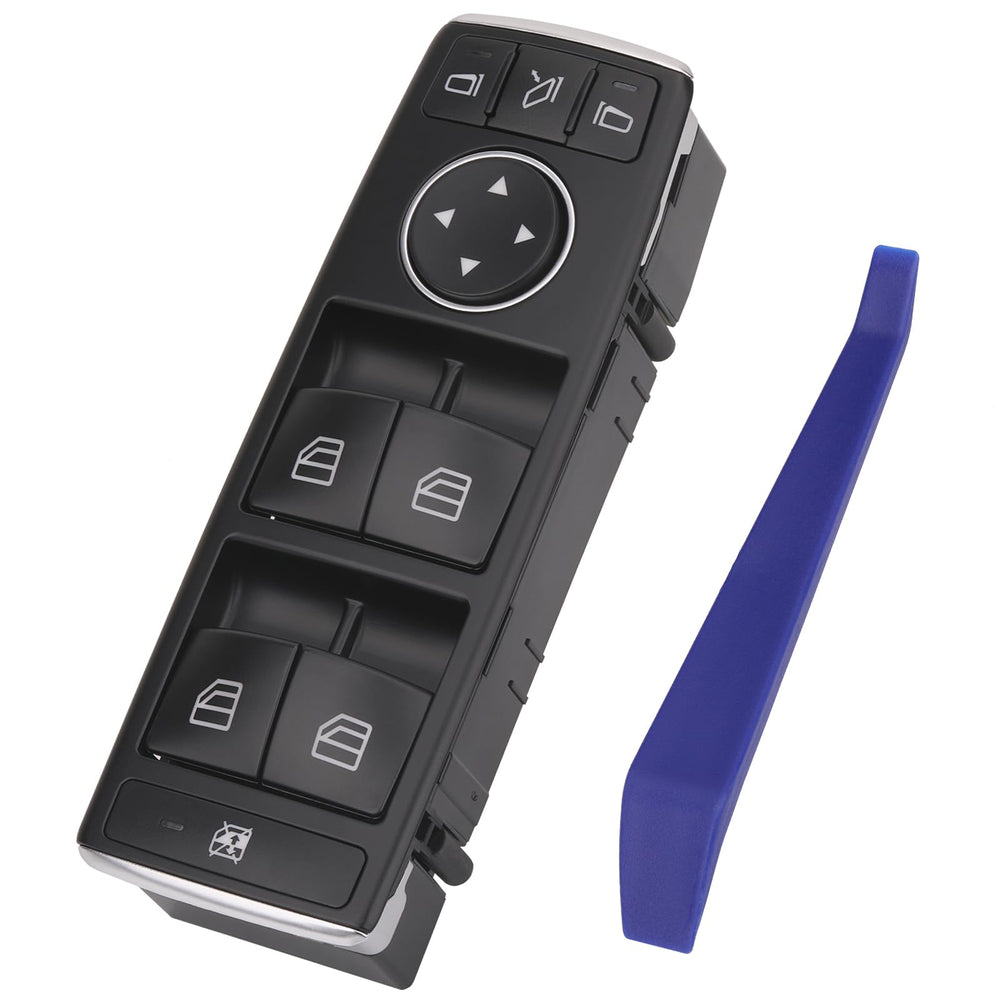 Obaee master switch front view showing controls and OEM fit benefit