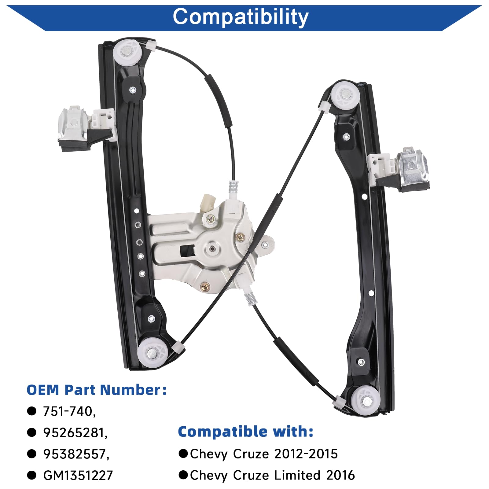 Obaee regulator rail detail showing durable construction and smooth guides