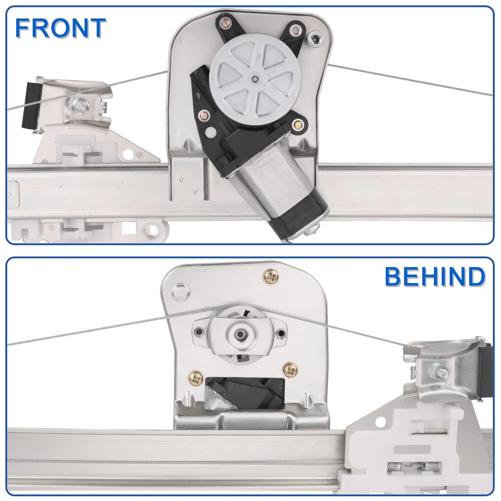 Obaee regulator track and gear closeup displaying smooth movement benefit