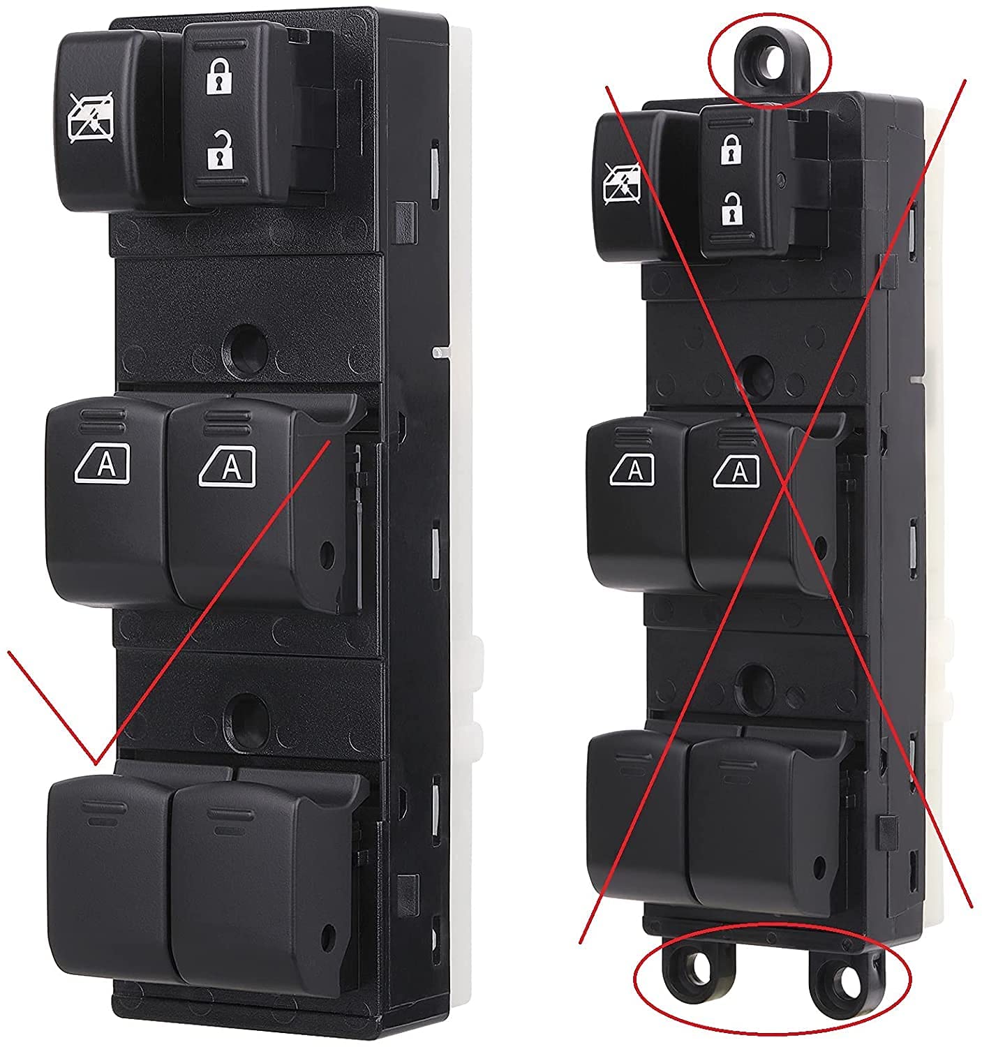 Obaee switch side profile mounted in trim demonstrating seamless fit