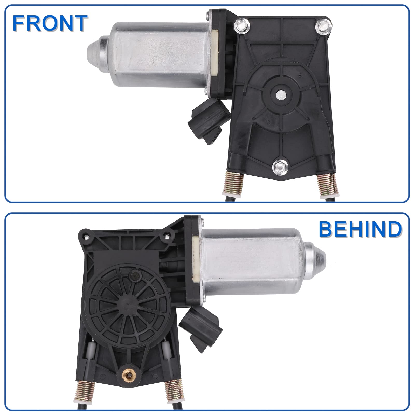 Obaee wiring connector detail showing plug compatibility and no-splice benefit