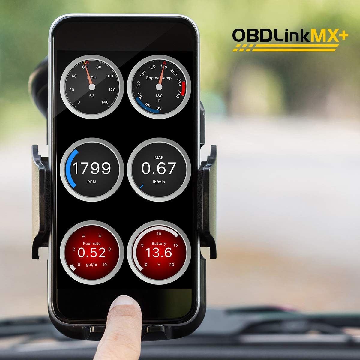 OBDLink MX+ retail box and quick-start guide, ready-to-use convenience benefit