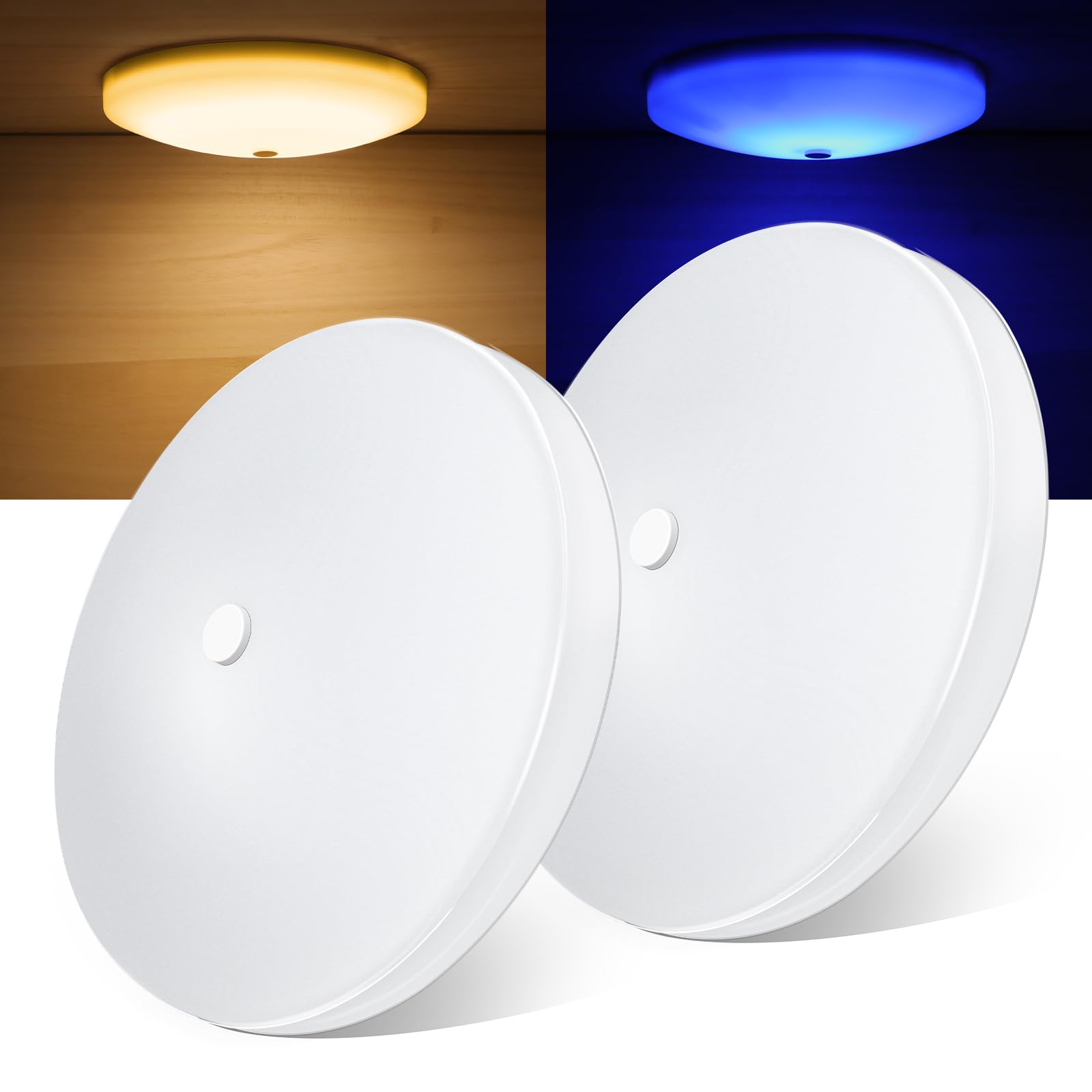 Obeaming front view dome light showing sleek low-profile design and easy mount benefit