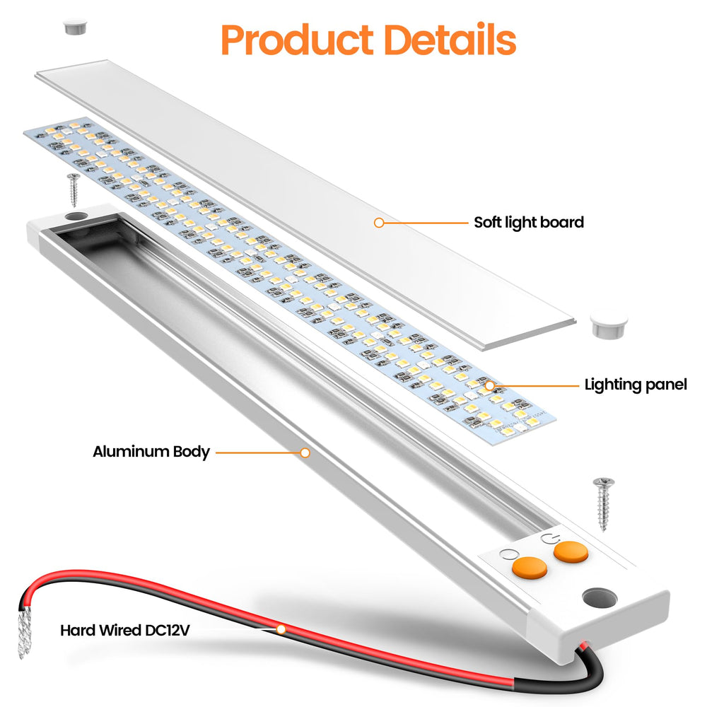 Obeaming held in hand to show 12-inch scale and easy handling for installers