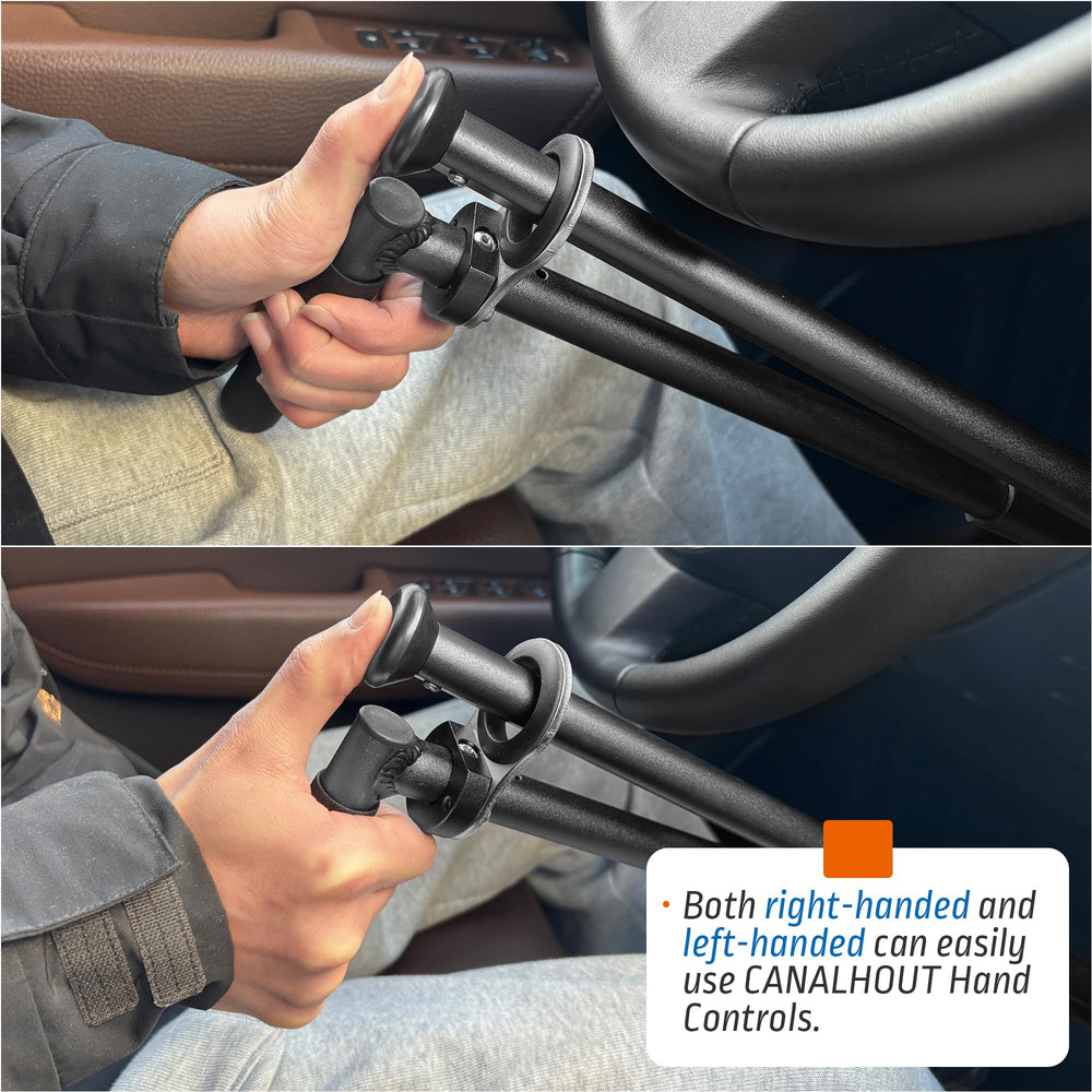 OceanicEcho being installed on car pedals using included Allen wrench for simple setup