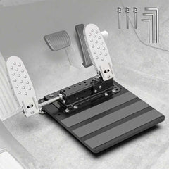 OceanicEcho front view of left-foot accelerator showing pedal and base for easy setup