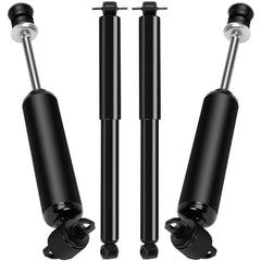 OCPTY front and rear shocks package front view showing fitment for Chevy Blazer improved handling